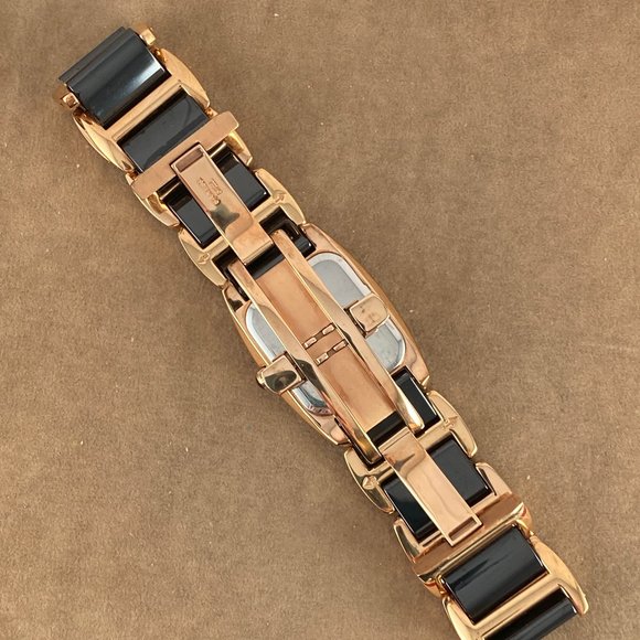 Stunning Daniel Steiger "Eden" Watch 18 Karat Rose Gold Plated, Diamond Accents - Picture 6 of 8